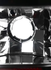 Spec-D Red C Bar LED Taillights - G2 (Black Housing/Clear Lens) Chevrolet Silverado 2003-2007                                     - LT-SIV03JRLED-G2-TM - Image 5