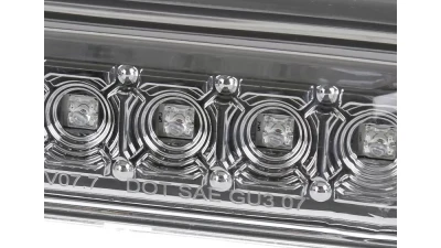 Spec-D LED 3rd Brake Light (Chrome Housing/Clear Lens) Chevrolet Silverado | GMC Sierra 2007-2012                                     - LT-SIV07RBCLED-RS - Image 3