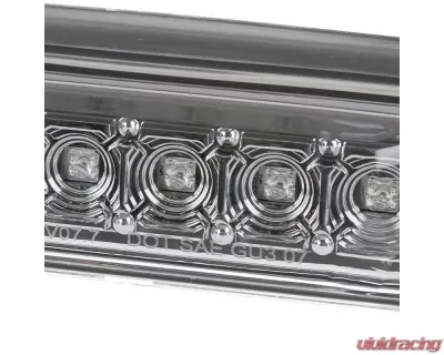 Spec-D LED 3rd Brake Light (Chrome Housing/Clear Lens) Chevrolet | GMC 2007-2012 - LT-SIV07RBCLED-RS