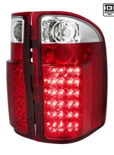 Spec-D LED Taillights (Chrome Housing/Red Lens) Chevrolet Silverado 2007-2014                                     - LT-SIV07RLED-TM - Image 10