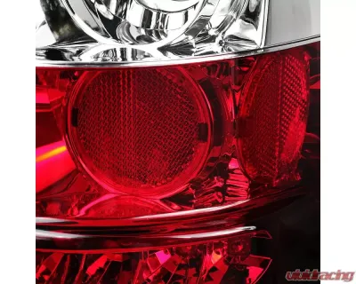 Spec-D LED Taillights (Chrome Housing/Red Lens) Chevrolet Silverado 2007-2014 - LT-SIV07RLED-TM