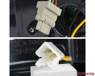 Spec-D LED Taillights (Chrome Housing/Red Lens) Chevrolet Silverado 2007-2014 - LT-SIV07RLED-TM