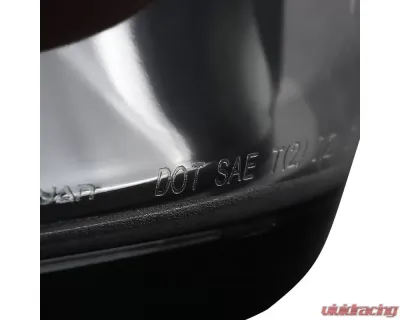 Spec-D LED Taillights (Jet Black Housing/Clear Lens) Chevrolet Silverado | GMC Sierra 2014-2019 - LT-SIV14BKLED-TM