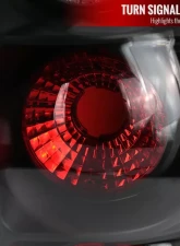 Spec-D Taillights (Matte Black Housing/Clear Lens) Chevrolet Silverado | GMC Sierra 1999-2007                                     - LT-SIV99JM-TM - Image 3