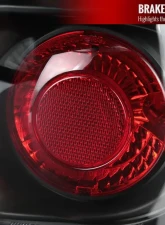 Spec-D Taillights (Matte Black Housing/Clear Lens) Chevrolet Silverado | GMC Sierra 1999-2007                                     - LT-SIV99JM-TM - Image 4