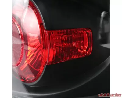 Spec-D Taillights (Matte Black Housing/Clear Lens) Chevrolet Silverado | GMC Sierra 1999-2007 - LT-SIV99JM-TM