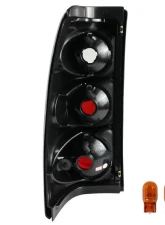 Spec-D Taillights (Matte Black Housing/Clear Lens) Chevrolet Silverado | GMC Sierra 1999-2007                                     - LT-SIV99JM-TM - Image 7