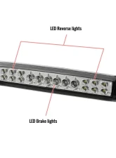 Spec-D LED 3rd Brake Light - RS (Chrome Housing/Clear Lens) Chevrolet | GMC 1999-2007                                     - LT-SIV99RBCLED-RS - Image 3