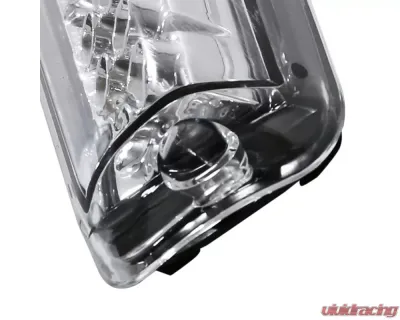 Spec-D LED 3rd Brake Light - RS (Chrome Housing/Clear Lens) Chevrolet | GMC 1999-2007 - LT-SIV99RBCLED-RS