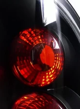 Spec-D Taillights (Matte Black Housing/Clear Lens) Toyota Tacoma 2005-2008                                     - LT-TAC06JM-TM - Image 2