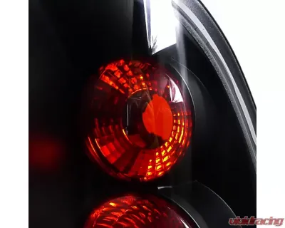 Spec-D Taillights (Matte Black Housing/Clear Lens) Toyota Tacoma 2005-2008 - LT-TAC06JM-TM