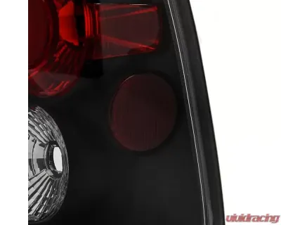 Spec-D Taillights (Matte Black Housing/Clear Lens) Toyota Tacoma 2005-2008 - LT-TAC06JM-TM