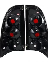 Spec-D Taillights (Matte Black Housing/Clear Lens) Toyota Tacoma 2005-2008                                     - LT-TAC06JM-TM - Image 8