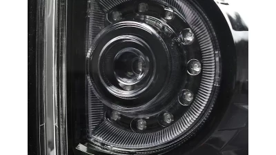 Spec-D LED Taillights (Matte Black Housing/Clear Lens) Toyota Tacoma 2005-2015                                     - LT-TAC09JMLED-RS - Image 4