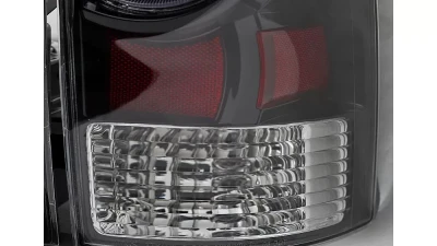 Spec-D LED Taillights (Matte Black Housing/Clear Lens) Toyota Tacoma 2005-2015                                     - LT-TAC09JMLED-RS - Image 5