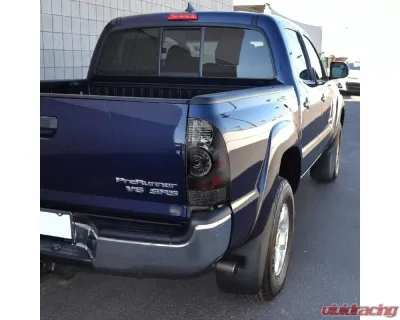 Spec-D LED Taillights (Matte Black Housing/Clear Lens) Toyota Tacoma 2005-2015 - LT-TAC09JMLED-RS