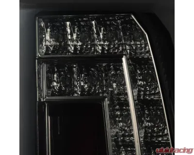 Spec-D LED Taillights (Glossy Black Housing/Smoked Lens) Chevrolet Tahoe | Suburban 2015-2020 - LT-TAH15BBLED-TM