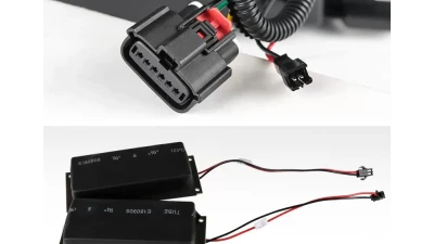 Spec-D Red Bar LED Taillights (Black Housing/Clear Lens) Chevrolet Tahoe | Suburban 2015-2020                                     - LT-TAH15JRLED-TM - Image 8