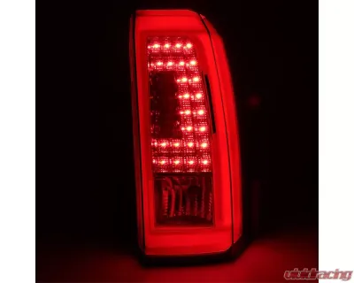 Spec-D LED Taillights (Chrome Housing/Red Lens) Chevrolet Tahoe | Suburban 2015-2020 - LT-TAH15RLED-TM