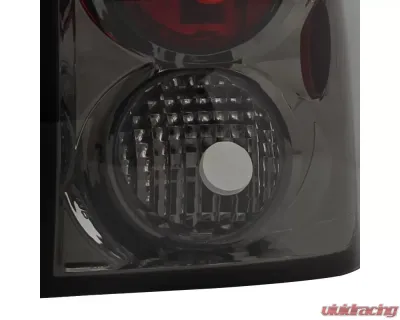 Spec-D Taillights (Chrome Housing/Smoked Lens) Chevrolet Trailblazer 2002-2009 - LT-TBLZ02G-TM