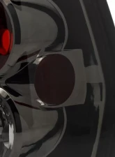 Spec-D Taillights (Chrome Housing/Smoked Lens) Chevrolet Trailblazer 2002-2009                                     - LT-TBLZ02G-TM - Image 5