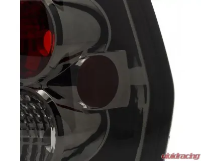 Spec-D Taillights (Chrome Housing/Smoked Lens) Chevrolet Trailblazer 2002-2009 - LT-TBLZ02G-TM