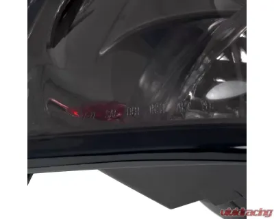 Spec-D Taillights (Chrome Housing/Smoked Lens) Chevrolet Trailblazer 2002-2009 - LT-TBLZ02G-TM