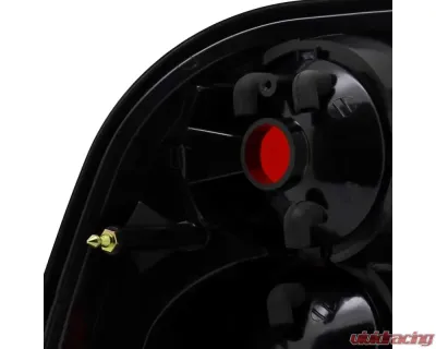 Spec-D Taillights (Chrome Housing/Smoked Lens) Chevrolet Trailblazer 2002-2009 - LT-TBLZ02G-TM