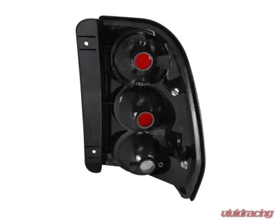 Spec-D Taillights (Chrome Housing/Smoked Lens) Chevrolet Trailblazer 2002-2009 - LT-TBLZ02G-TM