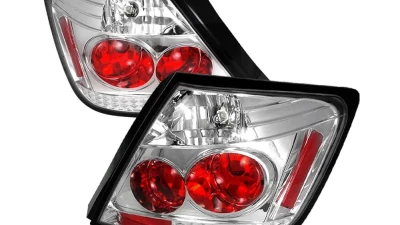 Spec-D Taillights (Chrome Housing/Clear Lens) Scion tC 2004-2010                                     - LT-TC04G2-TM - Image 10