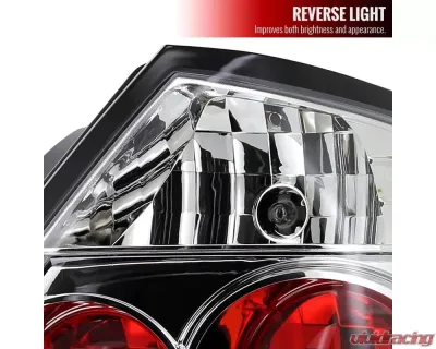 Spec-D Taillights (Chrome Housing/Clear Lens) Scion tC 2004-2010 - LT-TC04G2-TM