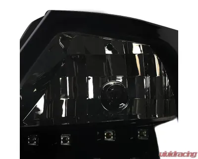 Spec-D LED Taillights (Glossy Black Housing/Smoke Lens) Scion tC 2004-2010 - LT-TC04G2BBLED-TM