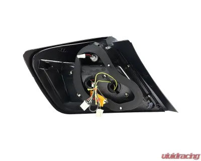 Spec-D LED Taillights (Glossy Black Housing/Smoke Lens) Scion tC 2004-2010 - LT-TC04G2BBLED-TM