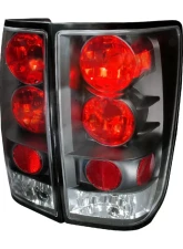 Spec-D Taillights (Matte Black Housing/Clear Lens) Nissan Titan 2004-2015                                     - LT-TIT04JM-TM - Image 10