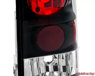 Spec-D Taillights (Matte Black Housing/Clear Lens) Nissan Titan 2004-2015 - LT-TIT04JM-TM