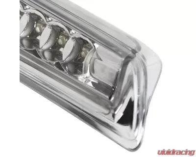 Spec-D LED 3rd Brake Light (Chrome Housing/Clear Lens) Nissan Titan 2004-2015 - LT-TIT04RBCLED-RS