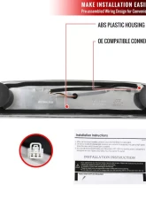 Spec-D LED 3rd Brake Light (Chrome Housing/Clear Lens) Nissan Titan 2004-2015                                     - LT-TIT04RBCLED-RS - Image 8