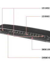 Spec-D LED 3rd Brake Light (Chrome Housing/Smoke Lens) Nissan Titan 2004-2015                                     - LT-TIT04RBGLED-RS - Image 9