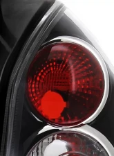 Spec-D Taillights (Matte Black Housing/Clear Lens) Hyundai Tucson 2004-2009                                     - LT-TUC04JM-TM - Image 2