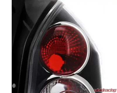 Spec-D Taillights (Matte Black Housing/Clear Lens) Hyundai Tucson 2004-2009 - LT-TUC04JM-TM