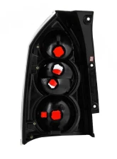 Spec-D Taillights (Matte Black Housing/Clear Lens) Hyundai Tucson 2004-2009                                     - LT-TUC04JM-TM - Image 8