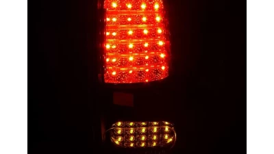 Spec-D LED Taillights (Matte Black Housing/Clear Lens) Toyota Tundra 2007-2013                                     - LT-TUN07JMLED-JP - Image 2