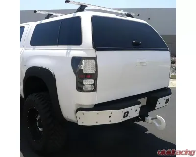 Spec-D LED Taillights (Matte Black Housing/Clear Lens) Toyota Tundra 2007-2013 - LT-TUN07JMLED-JP