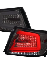 Spec-D LED Sequential Turn Signal Taillights (Chrome Housing/Smoked Lens) Subaru Impreza | WRX | STI 2008-2014                                     - LT-WRX084GLED-SQ-TM - Image 10