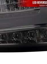 Spec-D LED Sequential Turn Signal Taillights (Chrome Housing/Smoked Lens) Subaru Impreza | WRX | STI 2008-2014                                     - LT-WRX084GLED-SQ-TM - Image 6