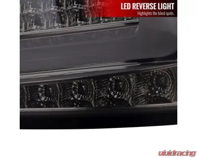 Spec-D LED Sequential Turn Signal Taillights (Chrome Housing/Smoked Lens) Subaru Impreza | WRX | STI 2008-2014 - LT-WRX084GLED-SQ-TM