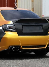 Spec-D LED Sequential Turn Signal Taillights (Matte Black Housing/Clear Lens) Subaru 2008-2014                                     - LT-WRX084JMLED-SQ-TM - Image 10