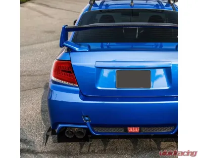 Spec-D LED Bars Sequential Turn Signal Taillights (Chrome Housing/Red Lens) Subaru 2008-2014 - LT-WRX084RLED-SQ-TM