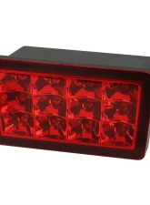 Spec-D F1 Style LED 3rd Brake Light (Chrome Housing/Red Lens) Subaru 2011-2021                                     - LT-WRX11RB3R2LED-VS - Image 9