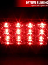 Spec-D F1 Style LED 3rd Brake Light (Chrome Housing/Red Lens) Subaru 2011-2021                                     - LT-WRX11RB3R2LED-VS - Image 3